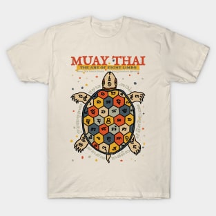 Muay Thai Sak Yant Turtle Tattoo T-Shirt